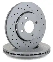 Zimmermann SPORT Bremsscheiben + Bremsbel&auml;ge f&uuml;r VW Polo 6N2 Lupo 1.6 16V GTI vorne