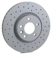 Zimmermann SPORT brake discs + Pads + Wako for VW Multivan Transporter T5 PR-2E4 (Front)