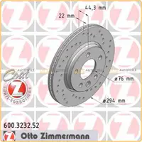 Zimmermann SPORT brake discs + Pads + Wako for VW Multivan Transporter T5 (Front and Rear)