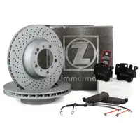 ZIMMERMANN Bremsscheiben pb:z Bel&auml;ge Wako f&uuml;r PORSCHE 996 3.6 Carrera / GT3 / Turbo hinten