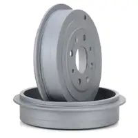 ZIMMERMANN Bremstrommeln + Bremsbacken f&uuml;r OPEL Corsa D 3-T&uuml;rer FIAT Punto 199 hinten