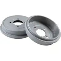 ZIMMERMANN brake drums + BOSCH brake shoes + rear wheel brake cylinders for SEAT Arosa, Mii, and Lupo