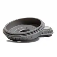 ZIMMERMANN Bremstrommeln Satz f&uuml;r VW Polo 6 AUDI Arona Ibiza Kamiq Scala hinten 2Q0609617A