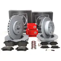 ZIMMERMANN Bremsscheiben Bel&auml;ge Sensor f&uuml;r MERCEDES W169 200TURBO 180/200CDI vorne hinten