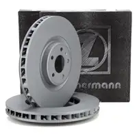 ZIMMERMANN Brake Disc Set for PORSCHE Macan (95B) 3.0 S 1LB/1LF/1LG (model year 2022 and later) &ndash; front