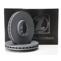ZIMMERMANN Brake Disc Set for FORD Tourneo/Transit Custom V362 V363 (Front) 2256034