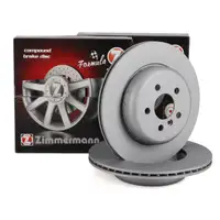Zimmermann FORMULA F Bremsscheiben Satz f&uuml;r BMW G30 G31 G32 G11 G12 X3 X4 X5 hinten