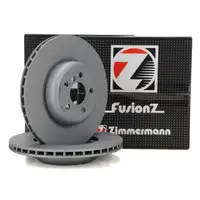 Zimmermann FORMULA F Brake Disc Set for BMW G20, G30, G31, G32, G11, G12, X3, X4, X5, X7 (Rear)