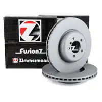 Zimmermann FORMULA F Brake Disc Set for BMW F20, F21, F30&ndash;34, F32&ndash;36 (18-inch front)