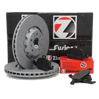 Zimmermann FORMULA Z Bremsscheiben + Bel&auml;ge + Wako f&uuml;r AUDI TT TTS FV vorne