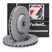 Zimmermann FORMULA Z Bremsscheiben Satz f&uuml;r BMW M2 G87 M3 G80 G81 M4 G82 G83 vorne