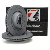 Zimmermann FORMULA Z Bremsscheiben Satz f&uuml;r PORSCHE 991 3.8 GT3 + 4.0 GT3 RS hinten
