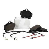 ZIMMERMANN pb:z Bremsbel&auml;ge + Wako f&uuml;r PORSCHE 996 997 3.4/3.6 Carrera / S hinten