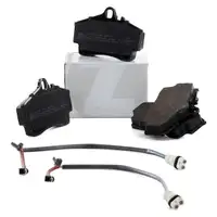 ZIMMERMANN pb:z Bremsbel&auml;ge + Wako f&uuml;r PORSCHE Boxster Cayman (987) 2.7 240/245 PS vorne