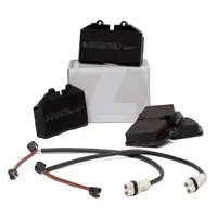 ZIMMERMANN pb:z Bremsbel&auml;ge + Wako f&uuml;r PORSCHE 964 993 Carrera Turbo bis 12.1994 hinten