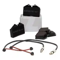 ZIMMERMANN pb:z Bremsbel&auml;ge + Wako f&uuml;r PORSCHE 964 3.6 Carrera vorne 968 3.0 hinten