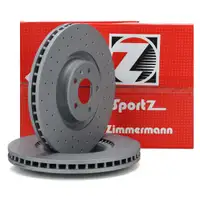 Zimmermann SPORT Bremsscheiben Satz f&uuml;r AUDI A6 C7 A7 4G A8 4H PR-1LF/1LL/1ZK vorne