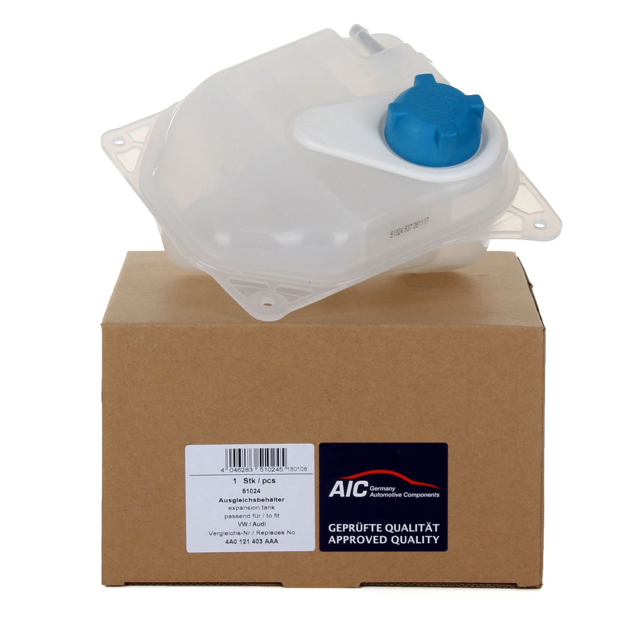 AIC Ausgleichsbehälter Kühlmittelbehälter + Verschlussdeckel AUDI 100 A6 (4A C4)