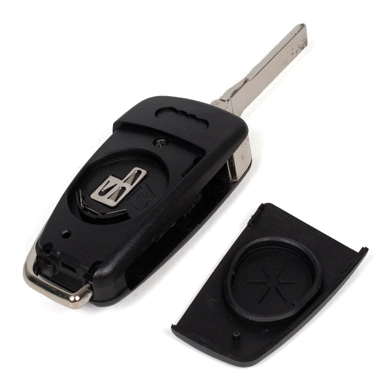 AIC 57571 Schlüsselgehäuse + Schlüsselrohling 3-Tasten AUDI A1 8X A3 8P A6 C6 Q7 4L