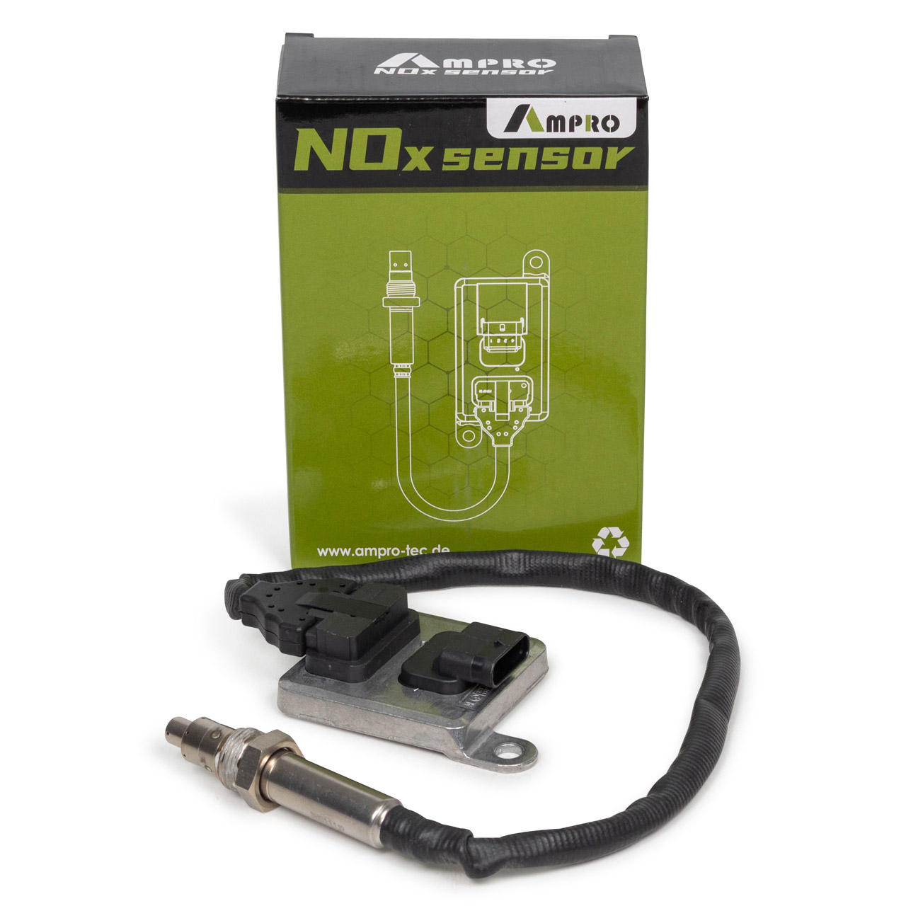 AMPRO NOx-Sensor Lambdasonde MERCEDES-BENZ W212 S212 CLS C218 OM651 OM642 0009051412