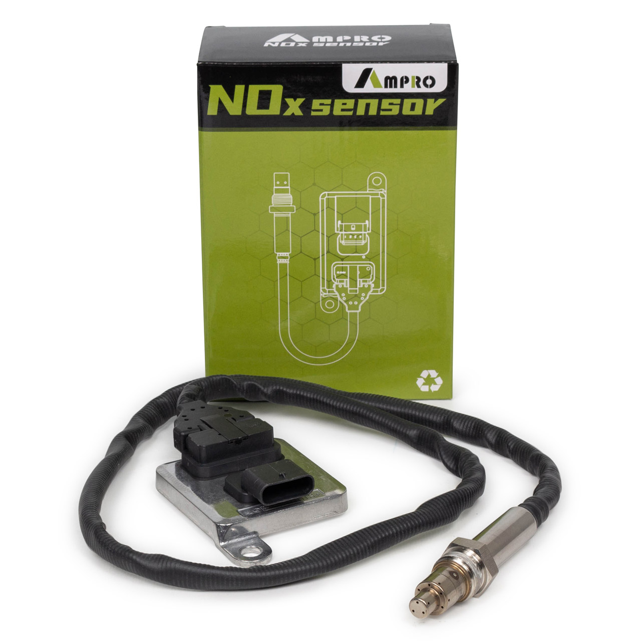 AMPRO NOx-Sensor Lambdasonde MERCEDES-BENZ W205 S205 W212 S212 X164 M651 OM642 0009053603