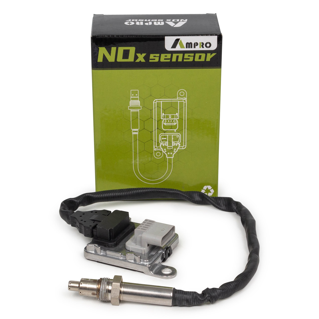 AMPRO NOx-Sensor Lambdasonde Abgassensor Nach Kat OPEL Insignia A 55500320