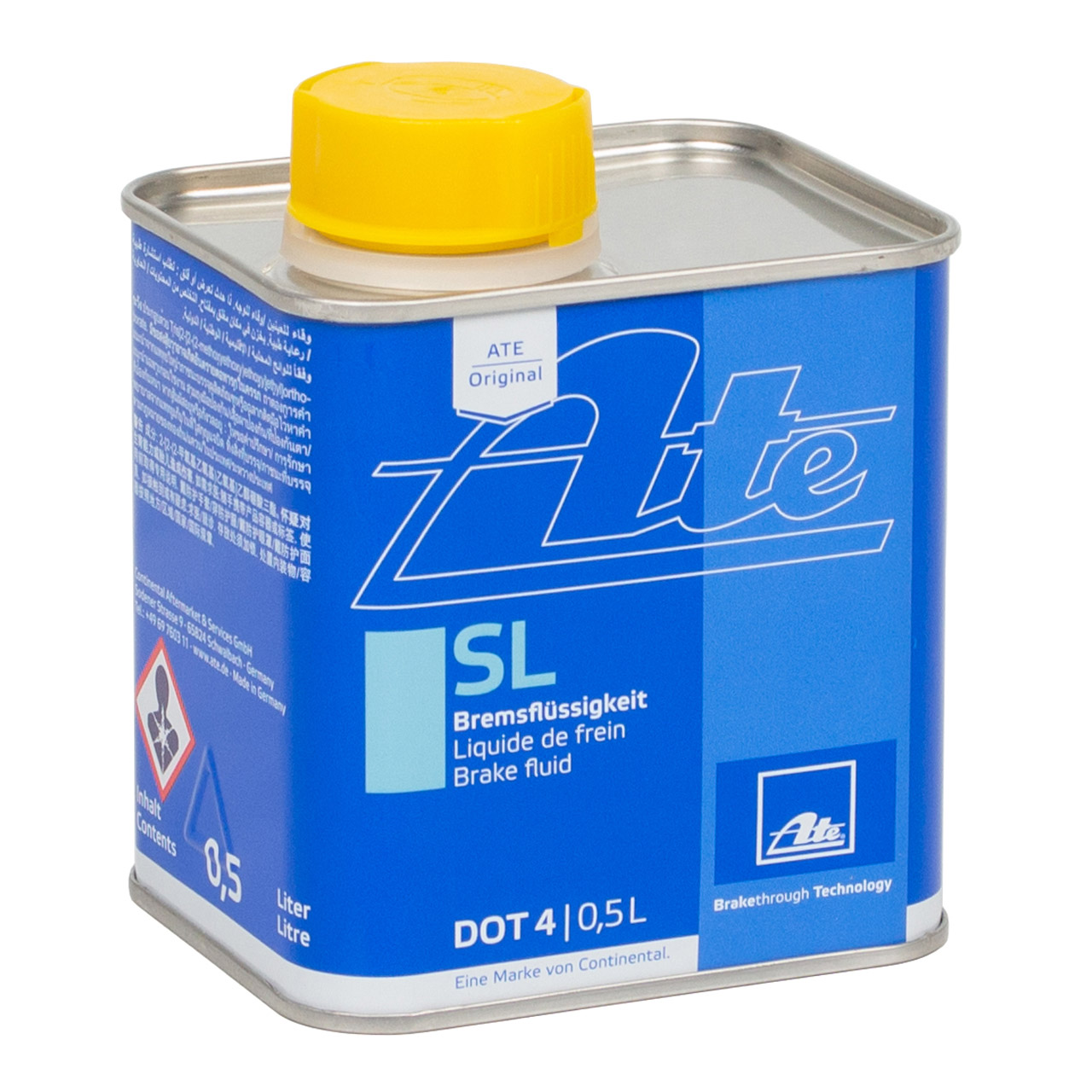 ATE 03.9901-5801.2 705801 Bremsflüssigkeit SL DOT 4 - 0,5 L 0,5 Liter 500 ml