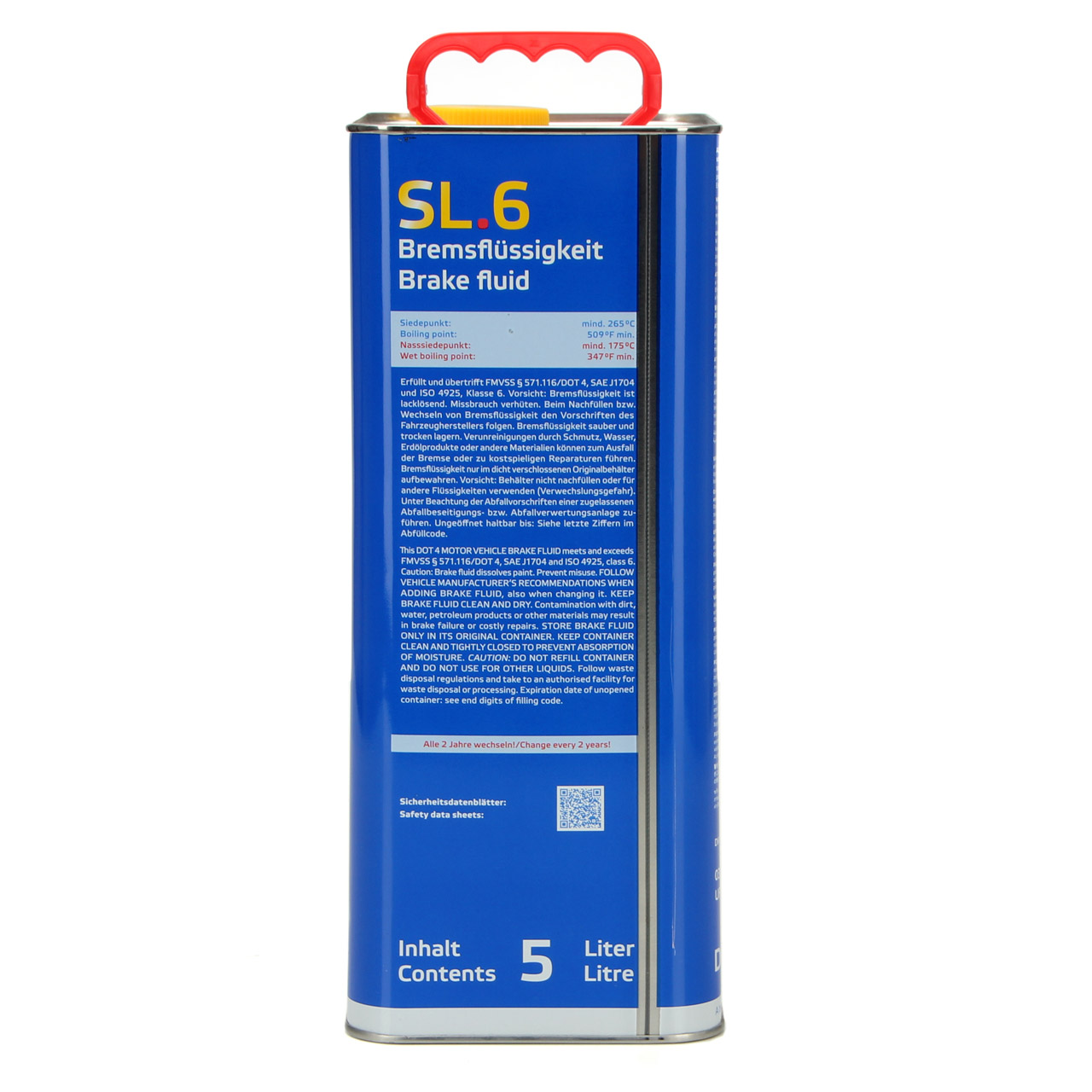 5L 5 Liter ATE 03.9901-6403.2 706403 Bremsflüssigkeit Brake Fluid SL 6 DOT 4