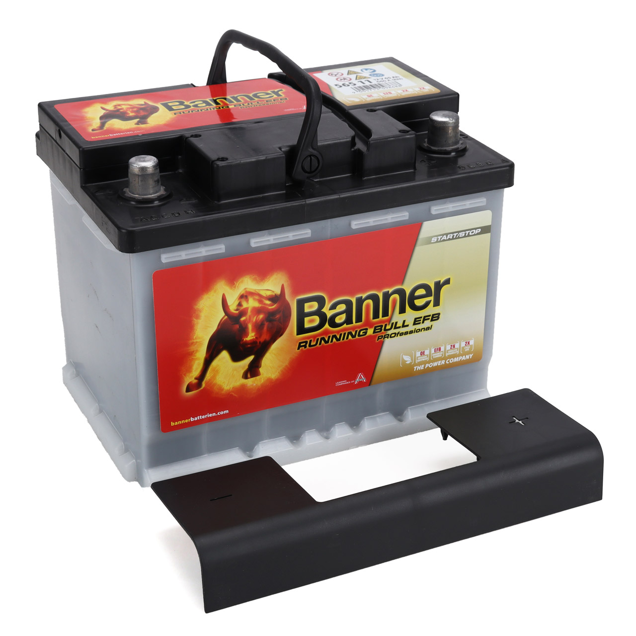 BANNER 56511 EFB56011 Running Bull EFB Autobatterie Batterie 12V 65Ah 640A