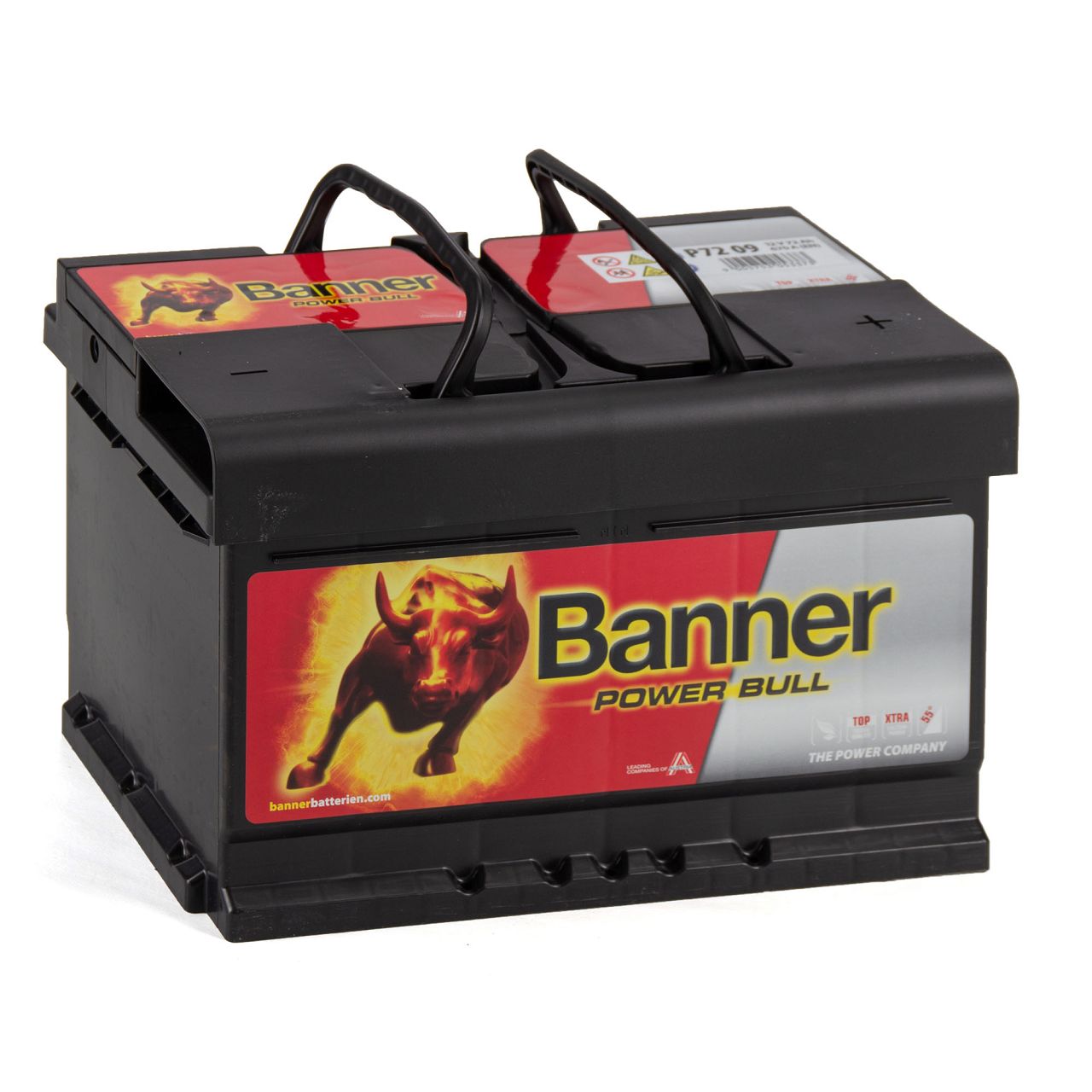 BANNER 57209 P7209 Power Bull Autobatterie Batterie 12V 72Ah 670A