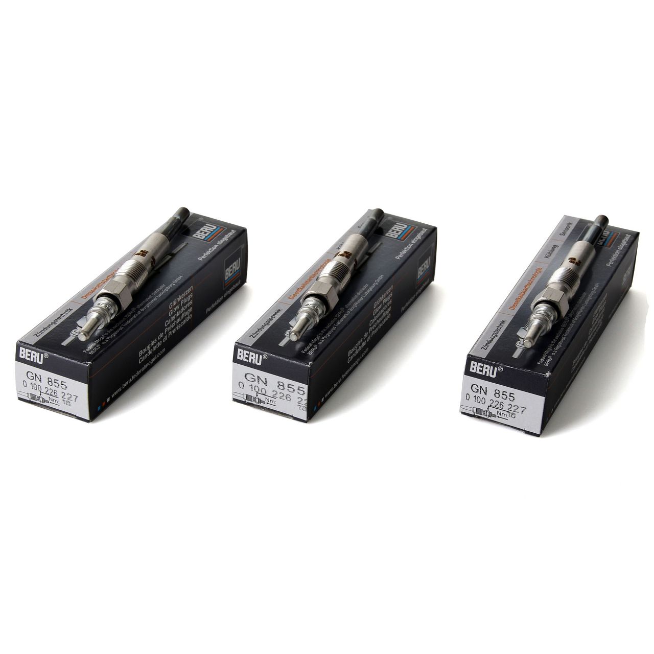 3x BERU Gl&uuml;hkerze VW BORA CADDY GOLF III IV LT LUPO PASSAT POLO SHARAN T4 VENTO