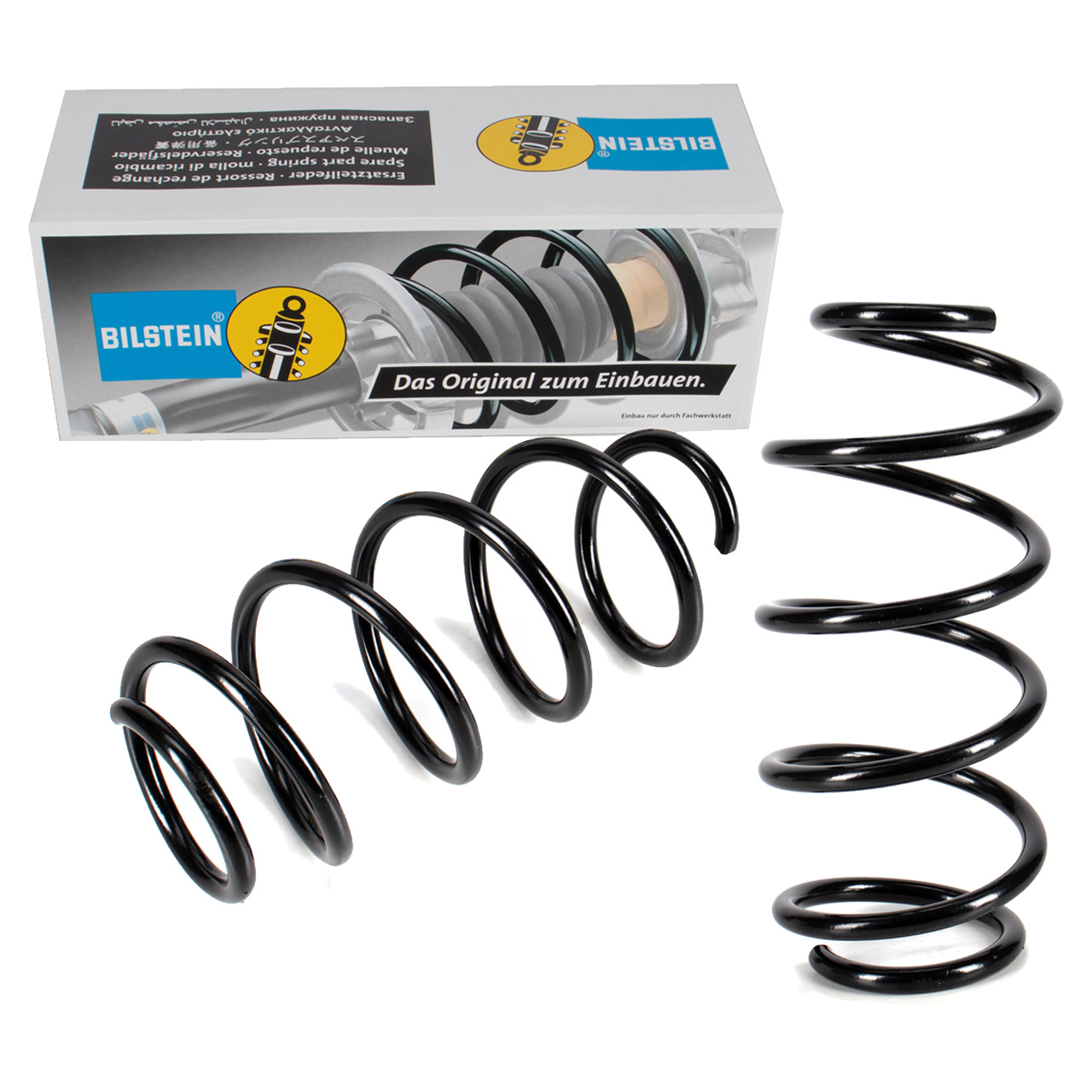 2x BILSTEIN B3 37-133030 Fahrwerksfeder f&uuml;r VW Golf 5 Passat B6 8P Leon 1P Octavia 2 vorne
