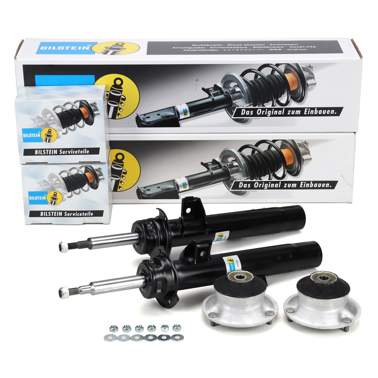 2x BILSTEIN B4 Sto&szlig;d&auml;mpfer + B1 Federbeinlager f&uuml;r BMW 3er E92 E93 mit M-Technik vorne