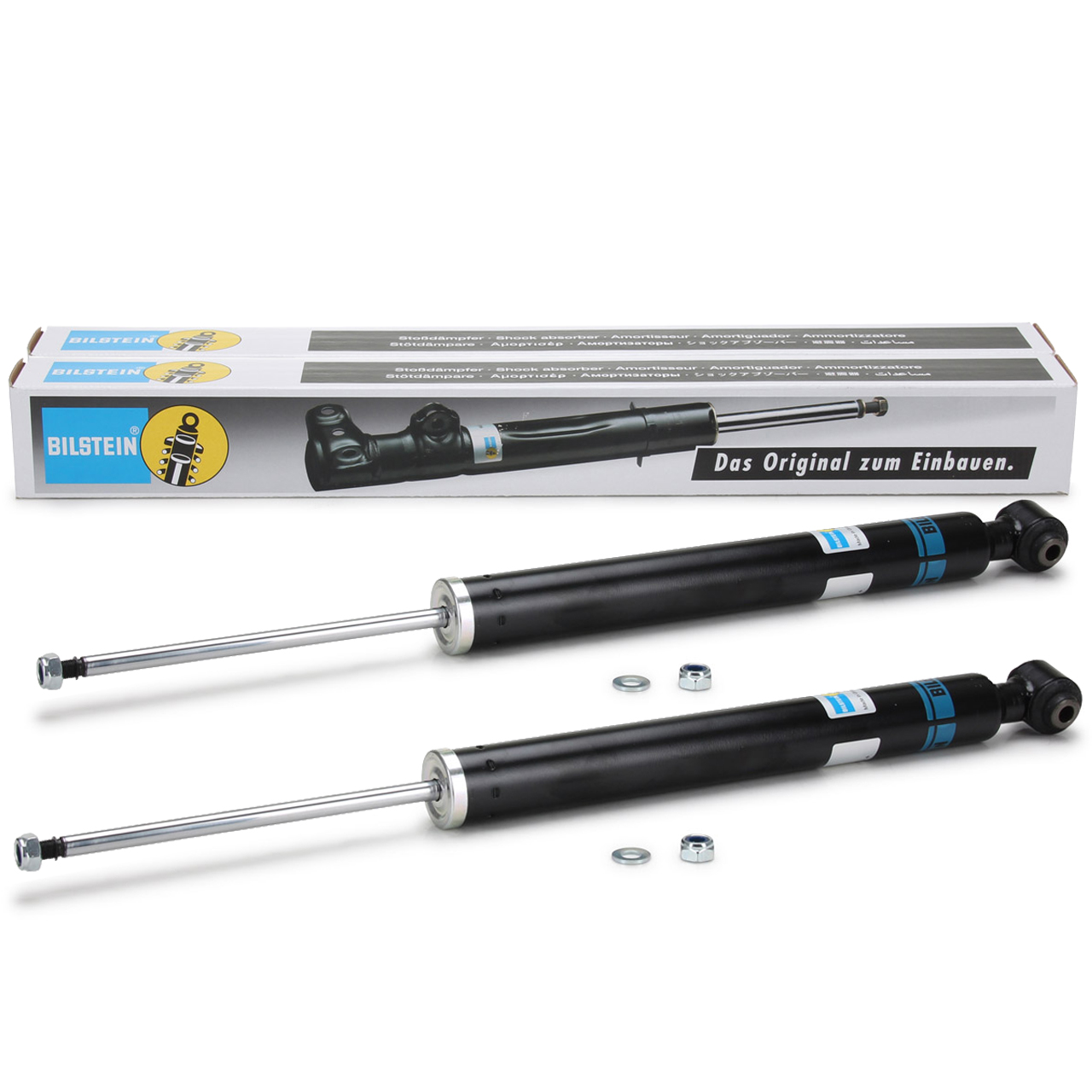 2x BILSTEIN B4 Sto&szlig;d&auml;mpfer f&uuml;r MERCEDES CLS C218 E-Klasse Limousine W212 hinten