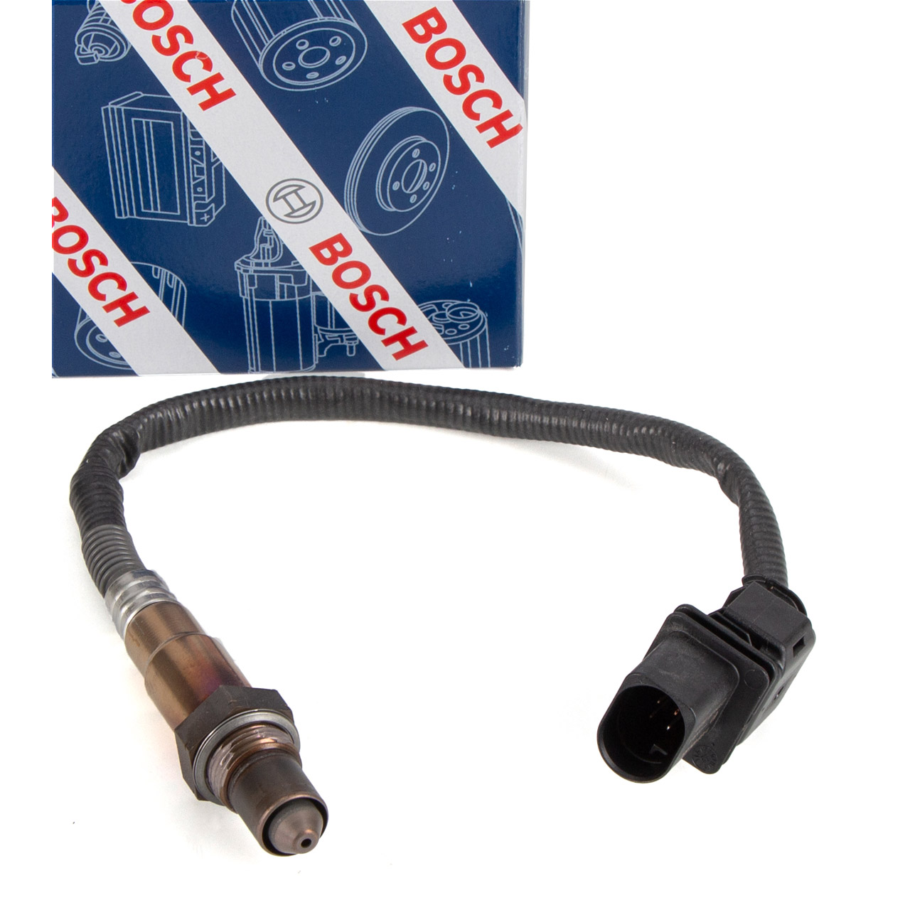 BOSCH 0281004018 Lambdasonde VOR Kat f&uuml;r BMW E87 F20 E90-93 F30/31 F10/11 N47 13627791600