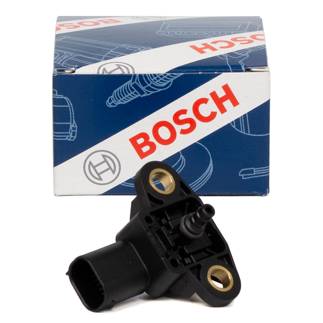 BOSCH 0261230193 Ladedrucksensor Saugrohrdrucksensor für MERCEDES-BENZ & SMART