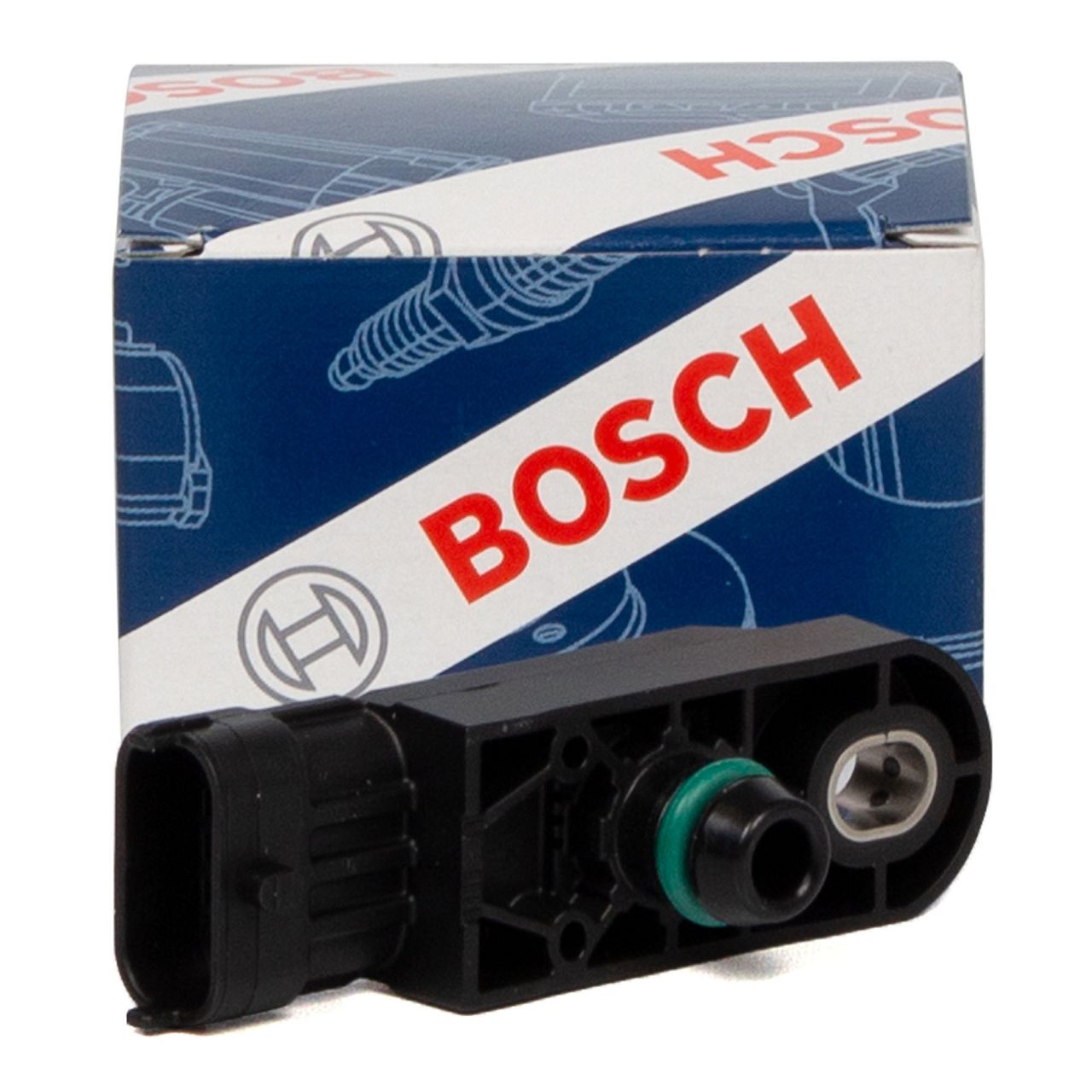 Neu BOSCH Ladedruck Sensor Für FIAT ALFA ROMEO OPEL VAUXHALL ABARTH Ka 1235083