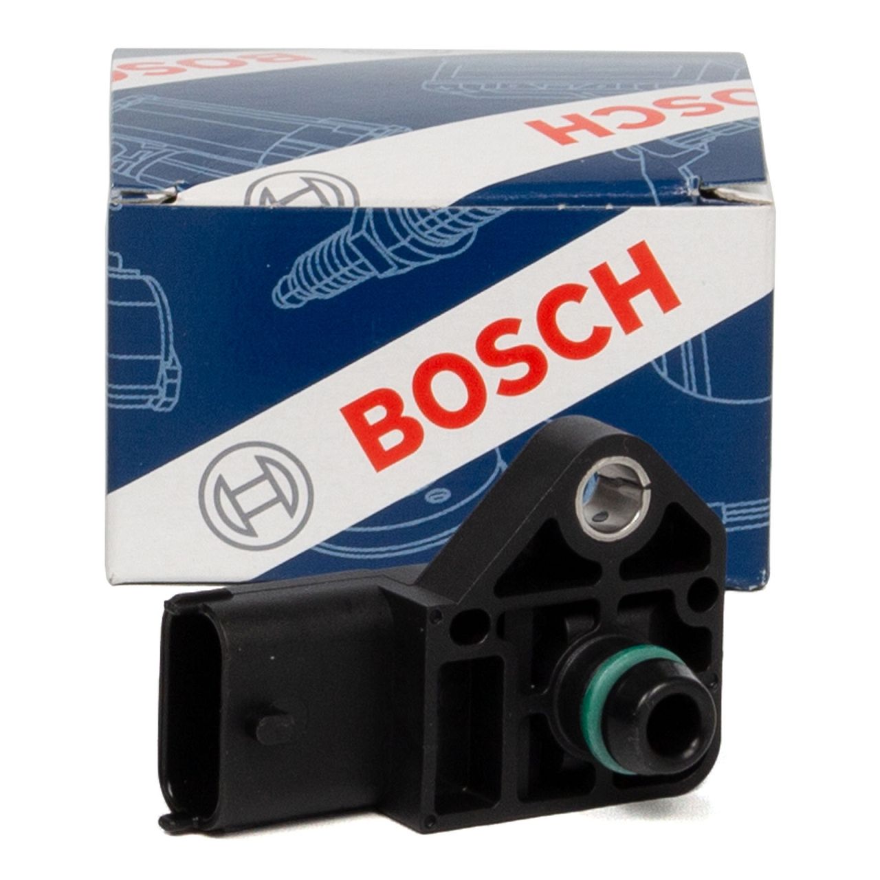 BOSCH 0281002487 Differenzdrucksensor Ladedrucksensor für Opel Astra H Corsa C