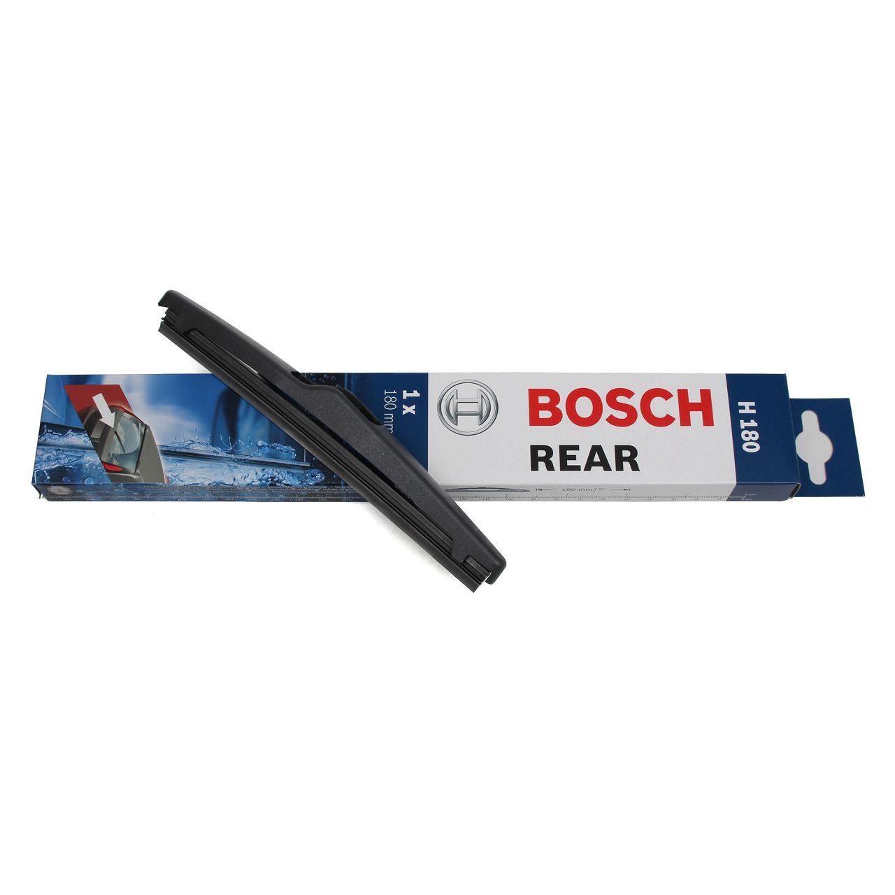 BOSCH Scheibenwischer Wischerblatt Heckscheibenwischer REAR H180 180mm