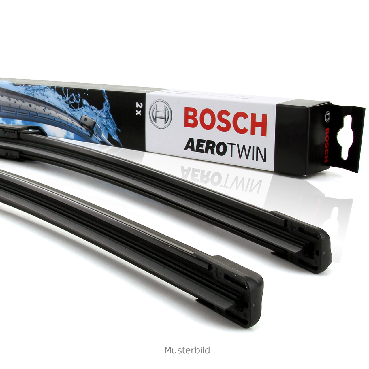 BOSCH AEROTWIN A977S Scheibenwischer Wischerbl&auml;tter FORD FOCUS II PEUGEOT 207
