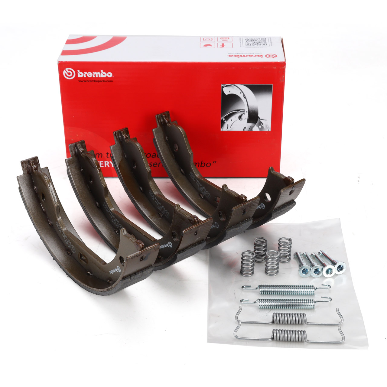 BREMBO Bremsbacken + Zubeh&ouml;r Satz f&uuml;r BMW E46 E39 E60/61 F07 E63/64 E65-67 F01-04 X3 X5 X6
