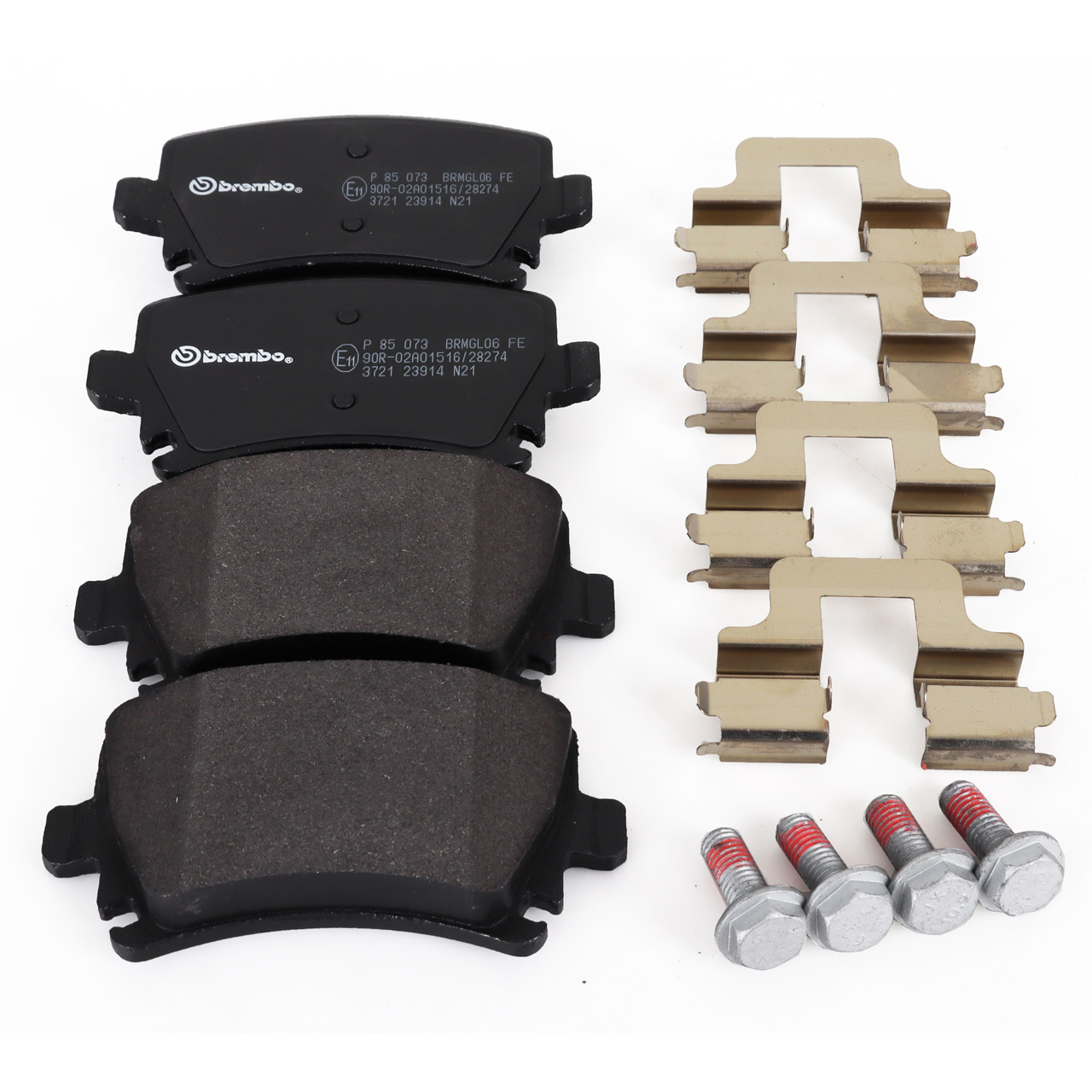 BREMBO Bremsscheiben + Beläge + Wako vorne + hinten AUDI A3 8P VW 