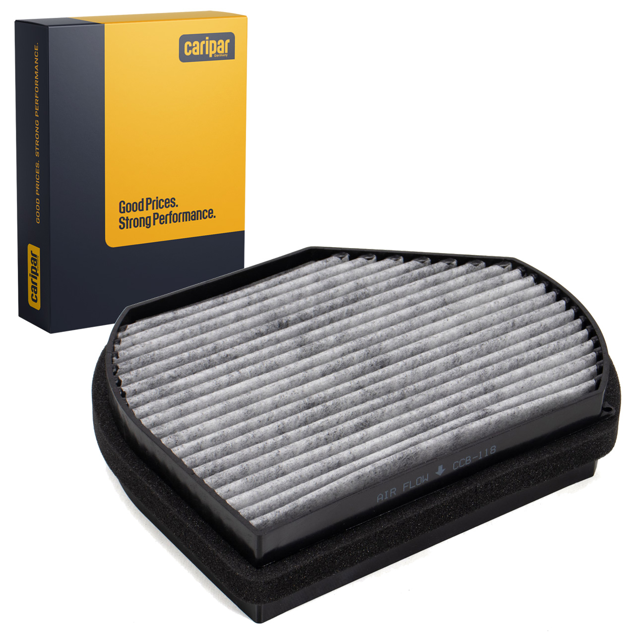 CARIPAR Innenraumfilter Aktivkohle f&uuml;r MERCEDES W202 S202 C/A208 W210 S210 R170 2108300818