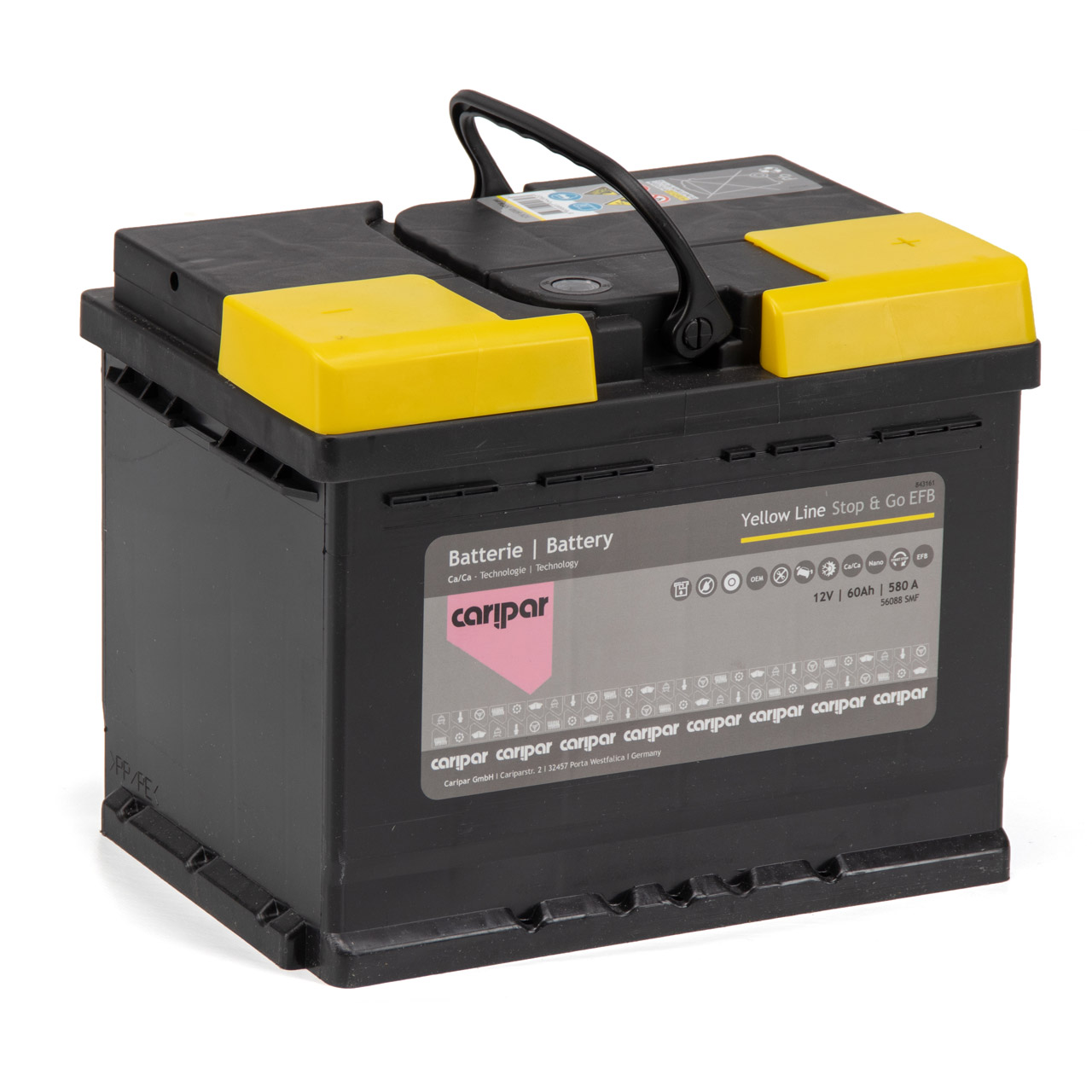 CARIPAR Starterbatterien / Autobatterien - 56088 SMF 