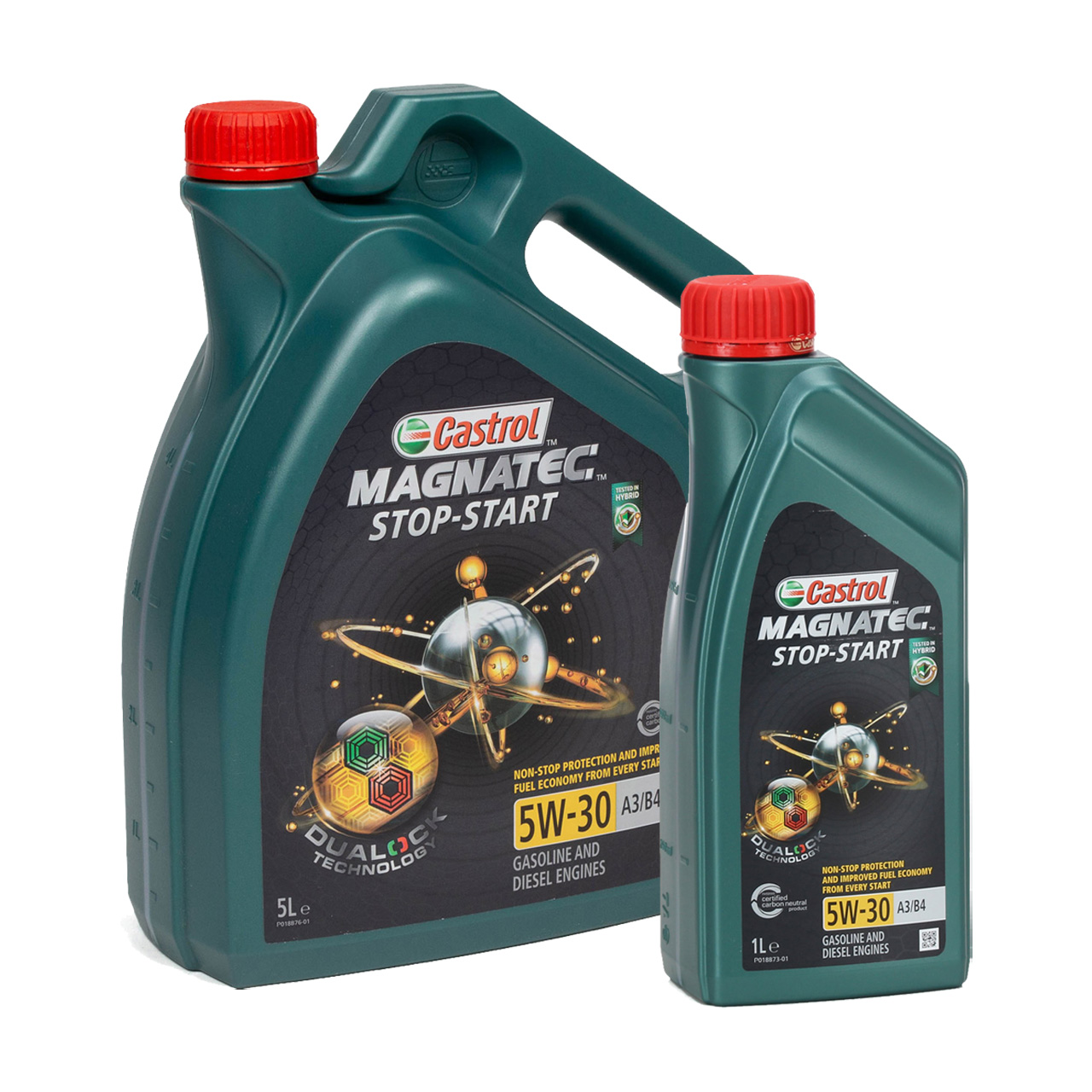 6L 6 Liter CASTROL Magnatec STOP-START Motoröl Öl 5W30 ACEA A3/B4 MB Renault VW