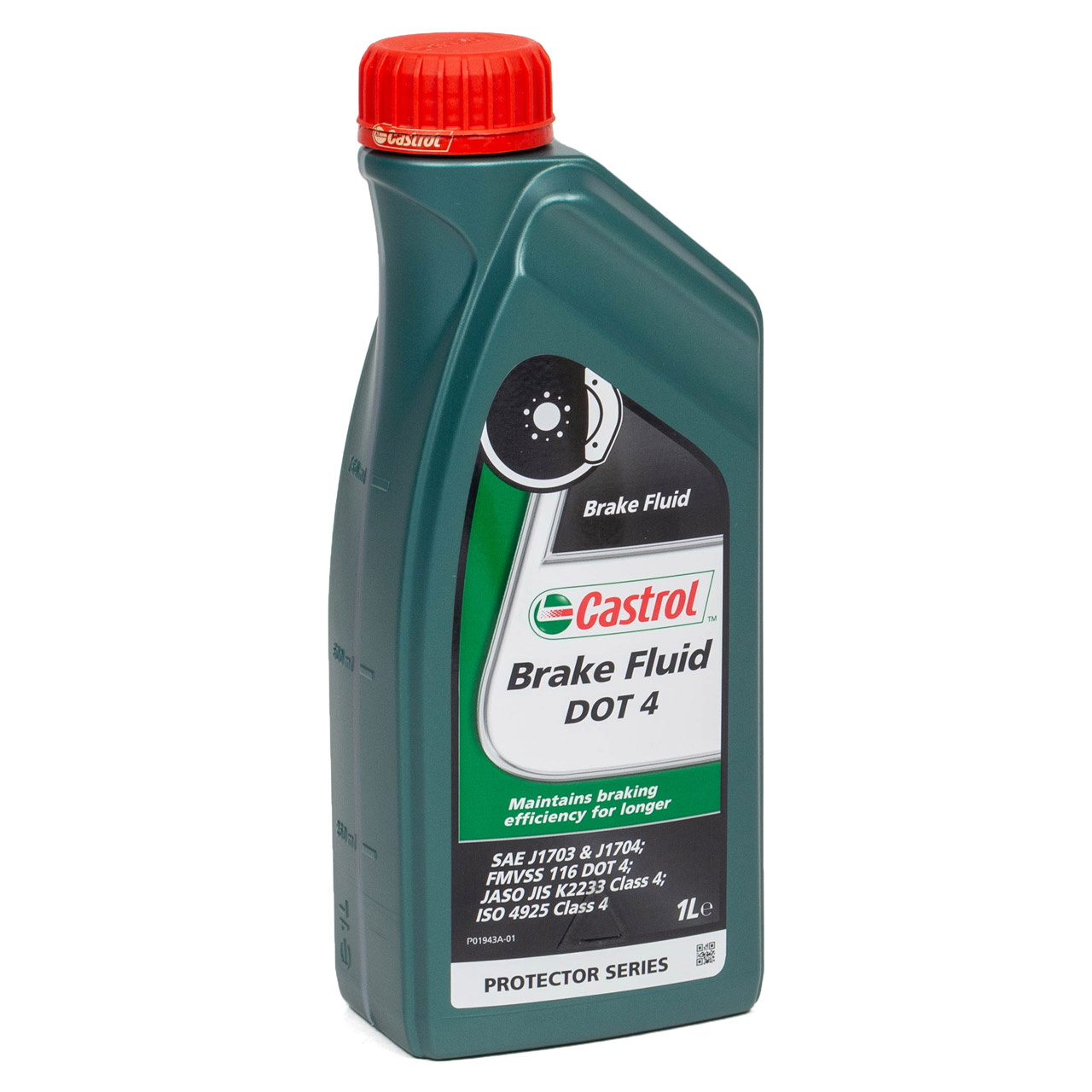2L 2 Liter CASTROL Brake Fluid DOT 4 Bremsflüssigkeit SAE J1703 J1704 FMVSS 116