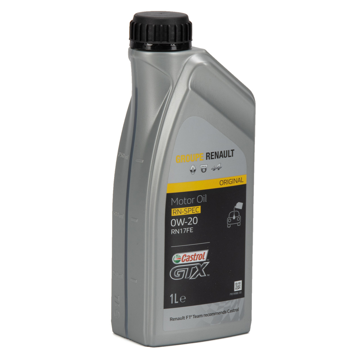 CASTROL Motor&ouml;l &Ouml;l GTX RN-SPEC 0W-20 0W20 f&uuml;r Renault RN17FE - 1L 1 Liter