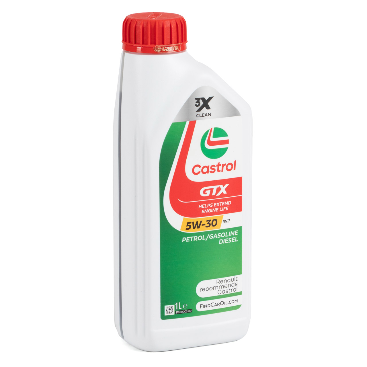 9L 9 Liter CASTROL GTX 5W-30 Motoröl Öl ACEA C3 Renault RN17 MB 226.52 ...