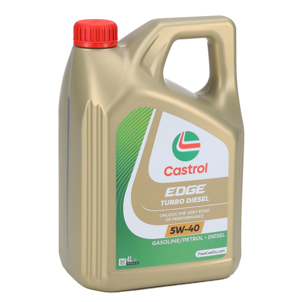4L 4 Liter CASTROL EDGE TURBO DIESEL 5W-40 Motor&ouml;l f&uuml;r MB 226.5 229.31/51 VW 505.00/.01