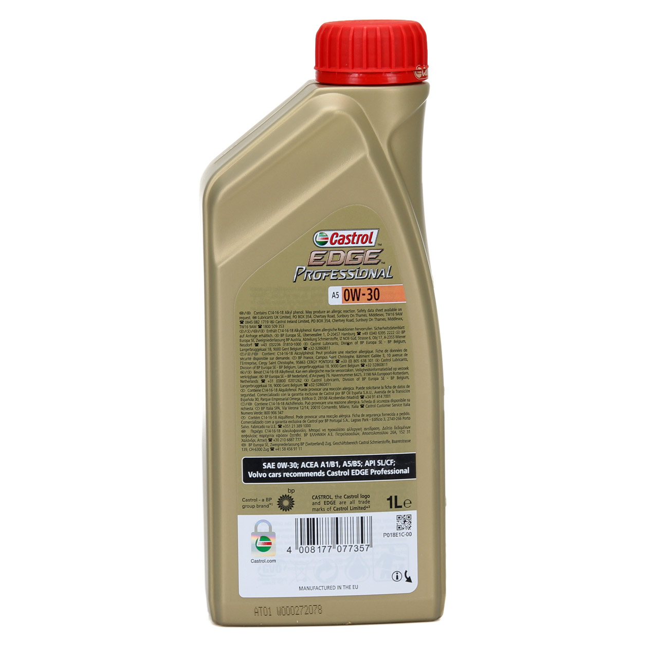 Castrol 0w30 volvo